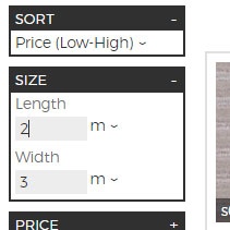 Filter Size