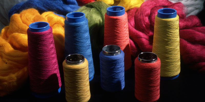 Wool Yarn on Spools