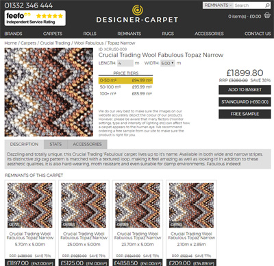 Product Page - Carpets
