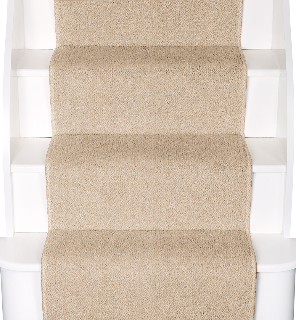 Morning Mist Beige Stair Runner - Stair Carpet Runners from Runrug UK